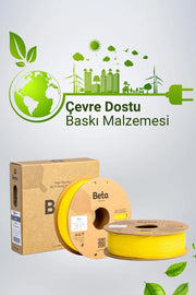 Beta PLA High-Speed Filament Cyber Yellow